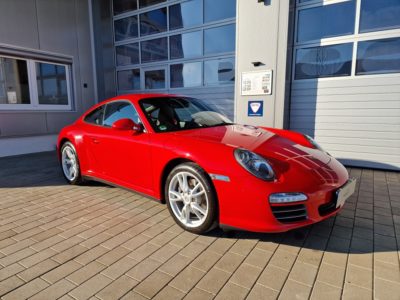 Porsche 911 997 in Indischrot